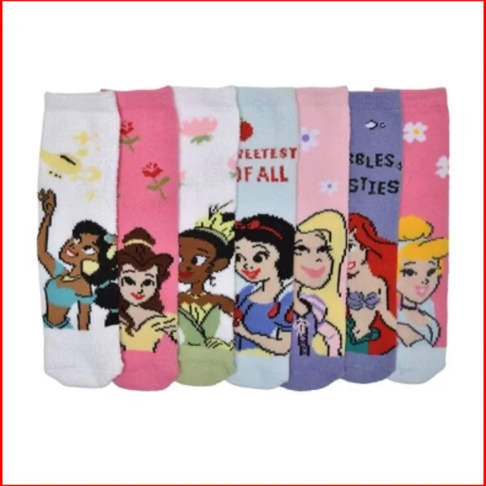 Disney Princess 7 Days of Cozy Socks |‎ NWT & Gift Box